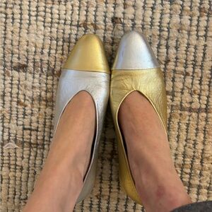 BOTTI flat - bicolor silver and gold US8